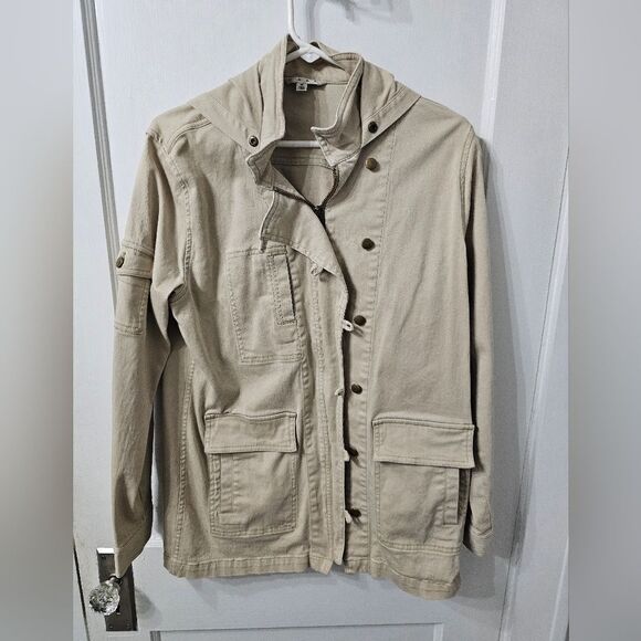 CAbi Nanook utility coat with hood, sz m, excellent condition - Picture 1 of 4